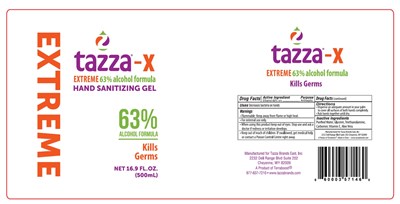 500ml Label (63 Percent Alcohol 500ml Label)